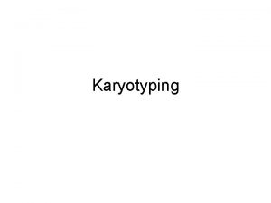 Karyotyping