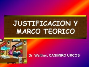 Justificacion teorica ejemplo