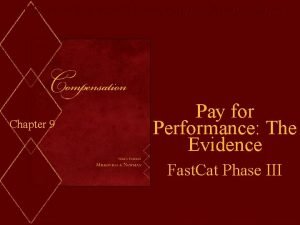 MilkovichNewman Compensation Ninth Edition Chapter 9 Pay for