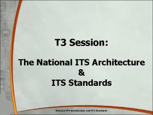 National its architecture