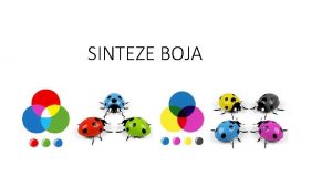 Sistem aditivne sinteze boja