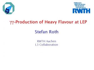 Stefan roth rwth