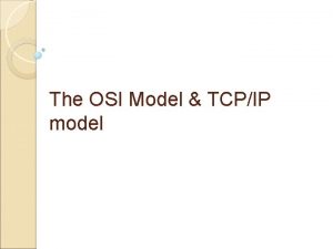 Tcpip Tcpip