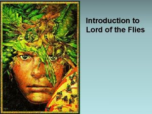 Introduction of lord of the flies