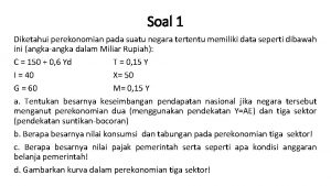 Komponen pendapatan nasional