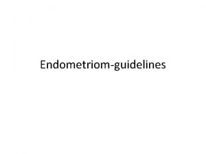 Endometriom