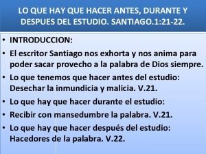 Santiago 1:21-22