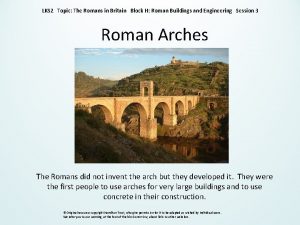 LKS 2 Topic The Romans in Britain Block