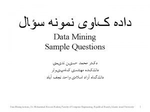 Data mining