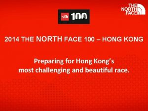 The north face 100 hong kong
