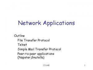 File transfer telnet