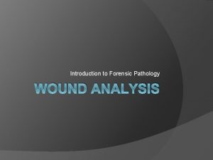 Importance of forensic pathology