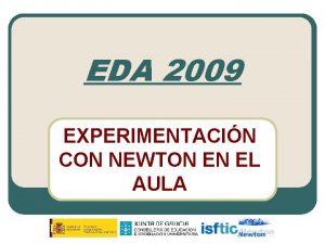 EDA 2009 EXPERIMENTACIN CON NEWTON EN EL AULA