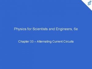 Physics for Scientists and Engineers 6 e Chapter