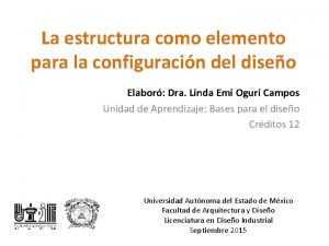 Estructura formal gradacion