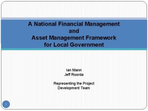National financial management