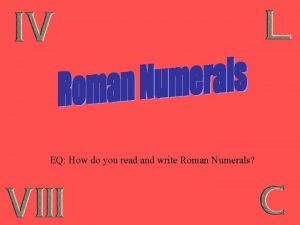 Roman number 63