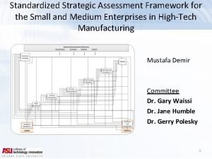 Strategic assessment framework