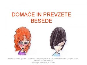 Prevzete besede