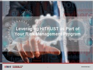 Hitrust risk management framework