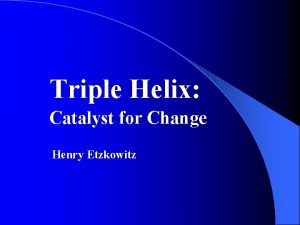 Triple helix model