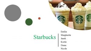 Competitors of starbucks