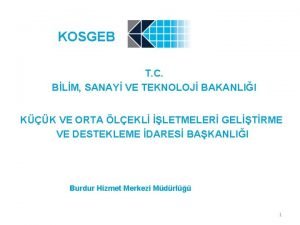 Kosgeb burdur