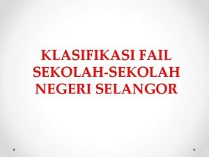 Sistem fail pejabat