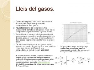 Lleis del gasos Durant els segles XVII i