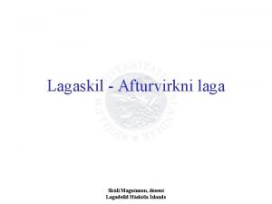 Lagaskil