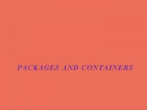 Returnable containers accounting
