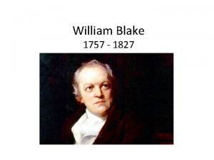 Blake complementary opposites