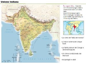 Unione Indiana Le cime del tetto del mondo