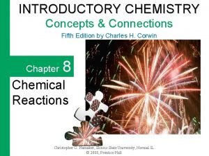 INTRODUCTORY CHEMISTRY Concepts Connections Fifth Edition by Charles