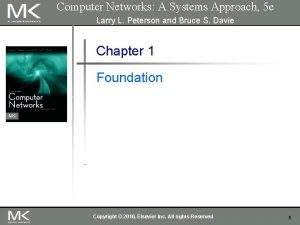 Computer Networks A Systems Approach 5 e Larry