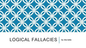 Fallacies in the crucible act 3 Fallacies in the crucible act 3