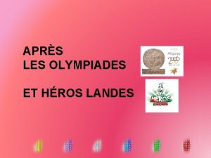 Les olympiades