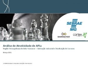 Anlise de Atratividade de APLs Regio Metropolitana de