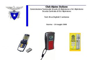 Club Alpino Italiano Commissione Nazionale Scuole di Alpinismo