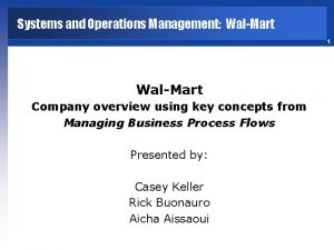 Walmart company introduction Walmart company introduction