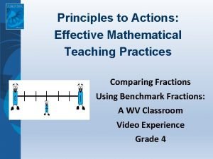 Principles to Actions Effective Mathematical Teaching Practices Comparing