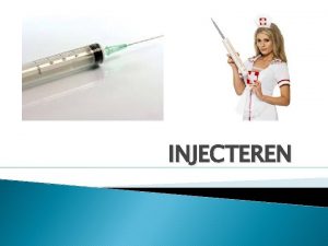 Contra indicatie subcutaan injecteren