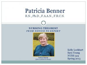 Patricia benner influences