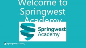 Springwest academy uniform price list
