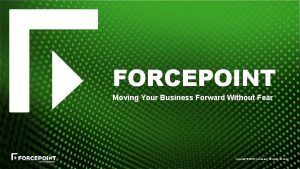 Forcepoint threatseeker