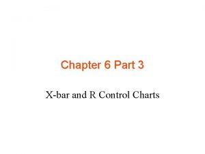 Control chart example problems with solutions