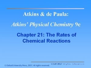 Atkins de Paula Atkins Physical Chemistry 9 e
