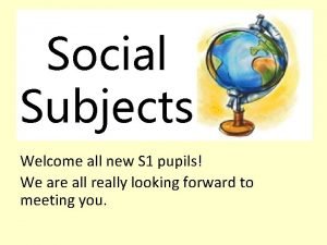 Social subjects