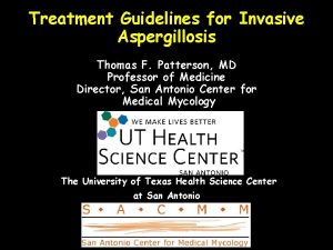 Doc for invasive aspergillosis