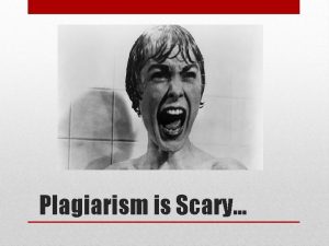 Plagiarism is theft